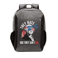 Funny They Hate U.S. Cuz They Ain't U.S. George Washington Vector Backpack