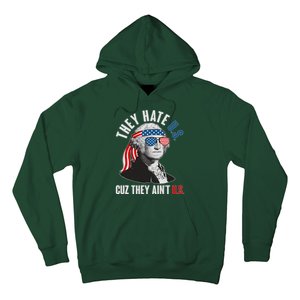 Funny They Hate U.S. Cuz They Ain't U.S. George Washington Hoodie