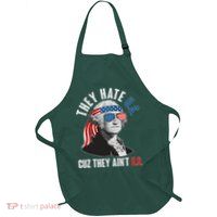 Funny They Hate U.S. Cuz They Ain't U.S. George Washington Apron