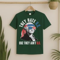 Funny They Hate U.S. Cuz They Ain't U.S. George Washington T-Shirt