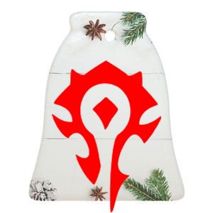 For The Horde Ceramic Bell Ornament