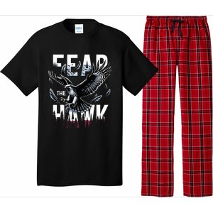 Fear The Hawk Hawks Hawks Pajama Set