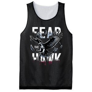 Fear The Hawk Hawks Hawks Mesh Reversible Basketball Jersey Tank