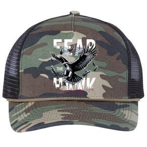 Fear The Hawk Hawks Hawks Retro Rope Trucker Hat Cap