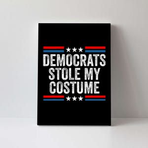 Funny Trump Halloween Costume Democrats Stole My Costume Canvas