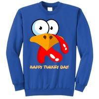 Funny Thanksgiving Happy Turkey Day Boy Girl Gift Sweatshirt