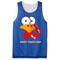 Funny Thanksgiving Happy Turkey Day Boy Girl Gift Mesh Reversible Basketball Jersey Tank