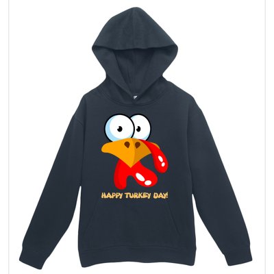 Funny Thanksgiving Happy Turkey Day Boy Girl Gift Urban Pullover Hoodie