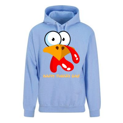 Funny Thanksgiving Happy Turkey Day Boy Girl Gift Unisex Surf Hoodie