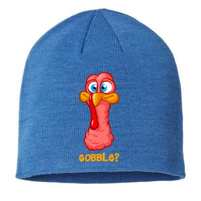 Funny Thanksgiving Happy Turkey Day Boy Girl Gift Sustainable Beanie