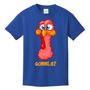 Funny Thanksgiving Happy Turkey Day Boy Girl Gift Kids T-Shirt