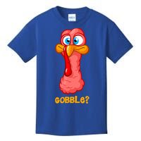 Funny Thanksgiving Happy Turkey Day Boy Girl Gift Kids T-Shirt