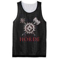 For The Horde Fantasy Sword Mace Weapons & Shield For Battle Mesh Reversible Basketball Jersey Tank