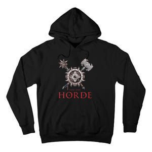 For The Horde Fantasy Sword Mace Weapons & Shield For Battle Tall Hoodie