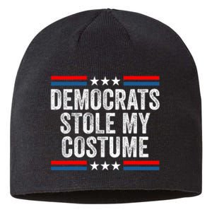 Funny Trump Halloween Costume Democrats Stole My Costume Sustainable Beanie