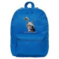 Funny Tinfoil Hat Cat Lover 16 in Basic Backpack