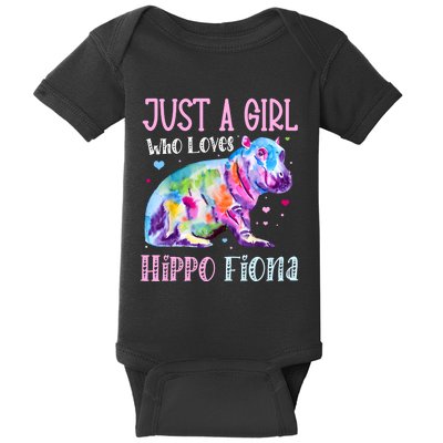 Fiona The Hippo Baby Love Hippo Fiona Baby Bodysuit