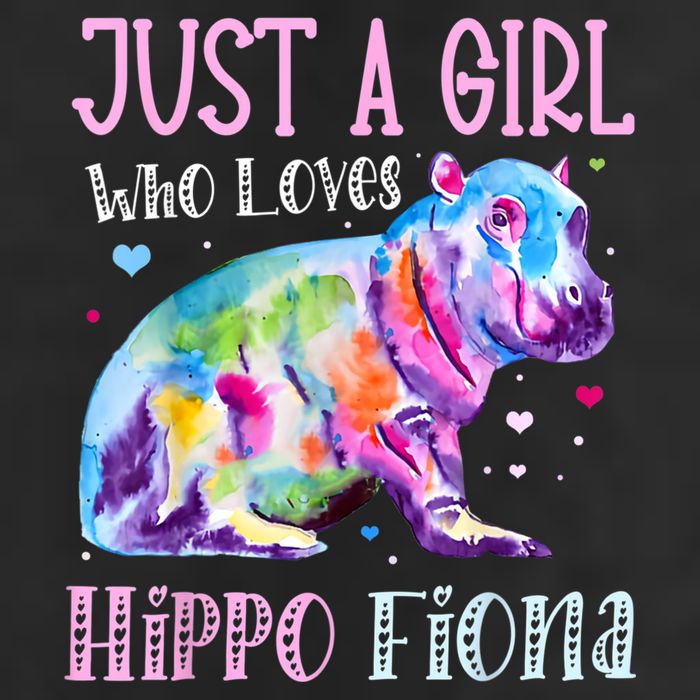 Fiona The Hippo Baby Love Hippo Fiona 7 Panel Mesh Trucker Snapback Hat