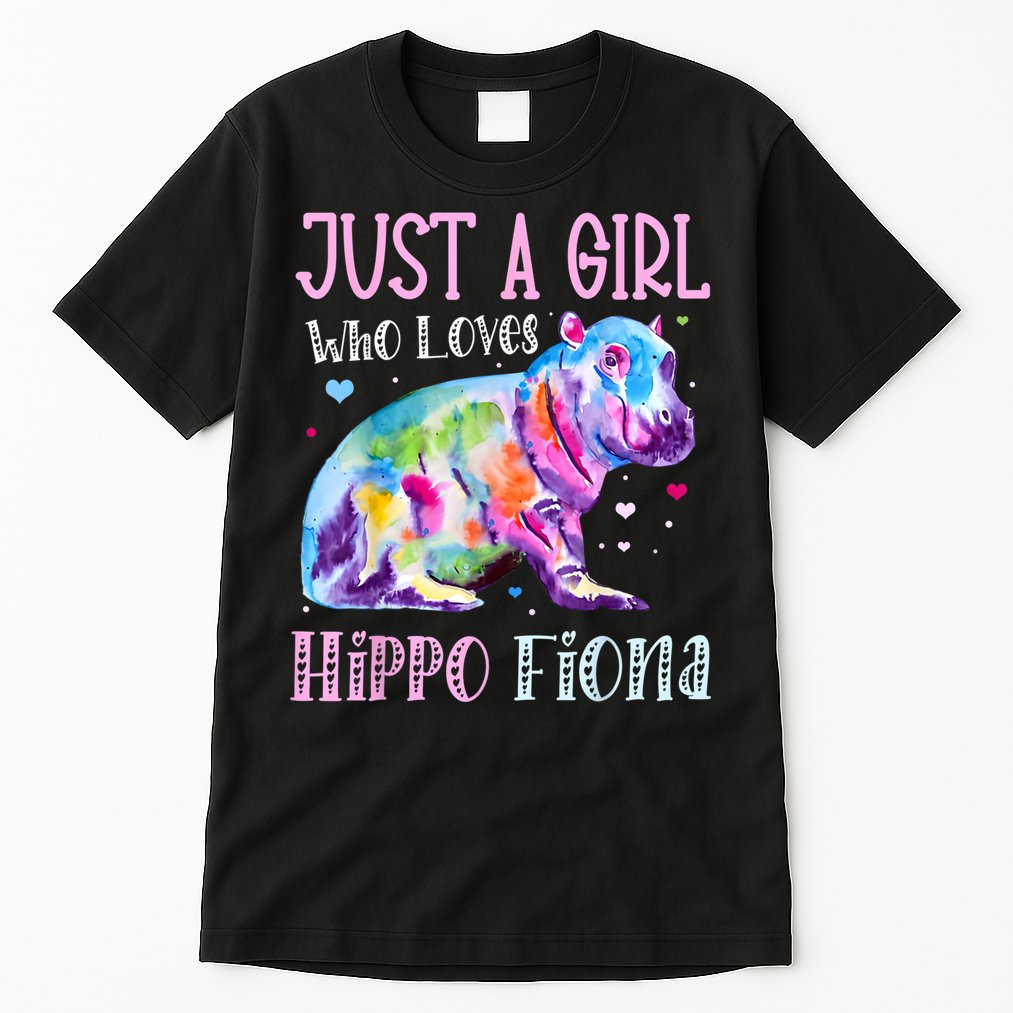 Fiona The Hippo Baby Love Hippo Fiona Tall T-Shirt