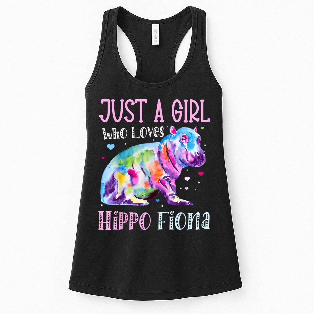 Fiona The Hippo Baby Love Hippo Fiona Womens Tank Top