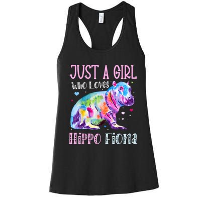 Fiona The Hippo Baby Love Hippo Fiona Women's Racerback Tank