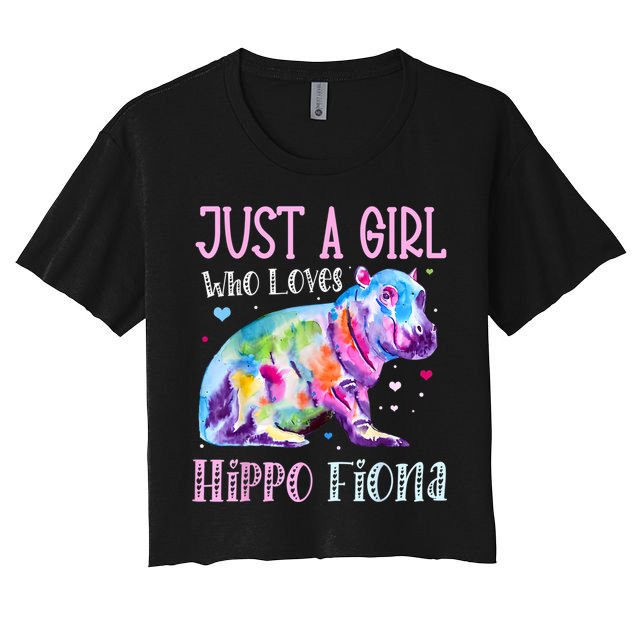 Fiona The Hippo Baby Love Hippo Fiona Crop Top
