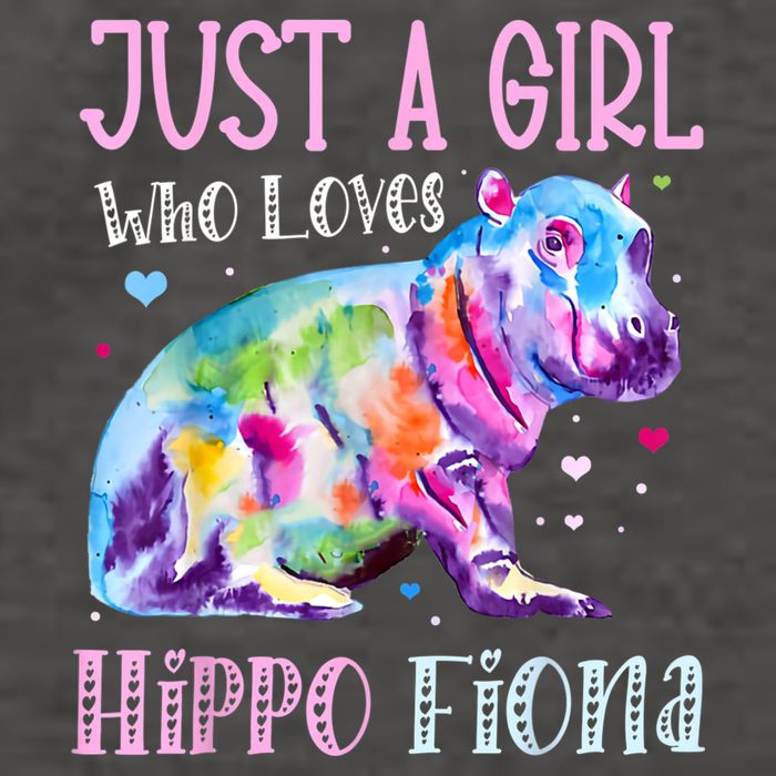 Fiona The Hippo Baby Love Hippo Fiona Vector Backpack