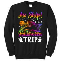 Funny Trip Halloween Cruise Squad Family 2024 Cruising Crew Sweatshirt