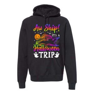 Funny Trip Halloween Cruise Squad Family 2024 Cruising Crew Premium Hoodie