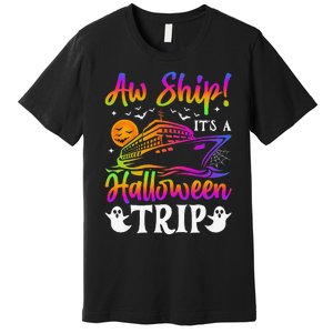 Funny Trip Halloween Cruise Squad Family 2024 Cruising Crew Premium T-Shirt