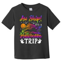 Funny Trip Halloween Cruise Squad Family 2024 Cruising Crew Toddler T-Shirt