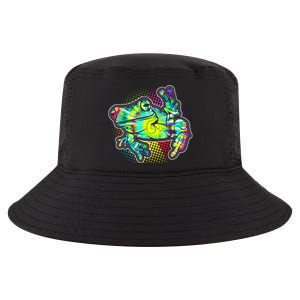 Funny Trippy Hippie Psychedelic Peace Frog Cool Comfort Performance Bucket Hat