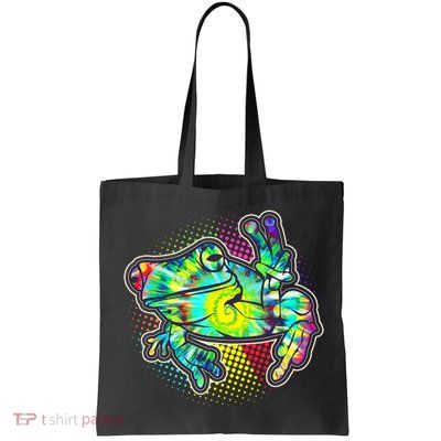 Funny Trippy Hippie Psychedelic Peace Frog Bag