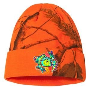 Funny Trippy Hippie Psychedelic Peace Frog Kati Licensed 12" Camo Beanie