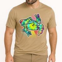 Funny Trippy Hippie Psychedelic Peace Frog Performance Shirt