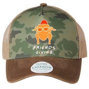 Funny Turkey Happy Friendsgiving Funny Gift For Friends Gift Legacy Tie Dye Trucker Hat