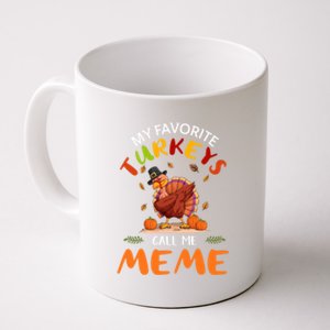 Funny Turkey Holiday Party Meme Matching Thanksgiving Gift Coffee Mug