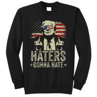 Funny Trump Haters Gonna Hate 2024 Humor Sweatshirt