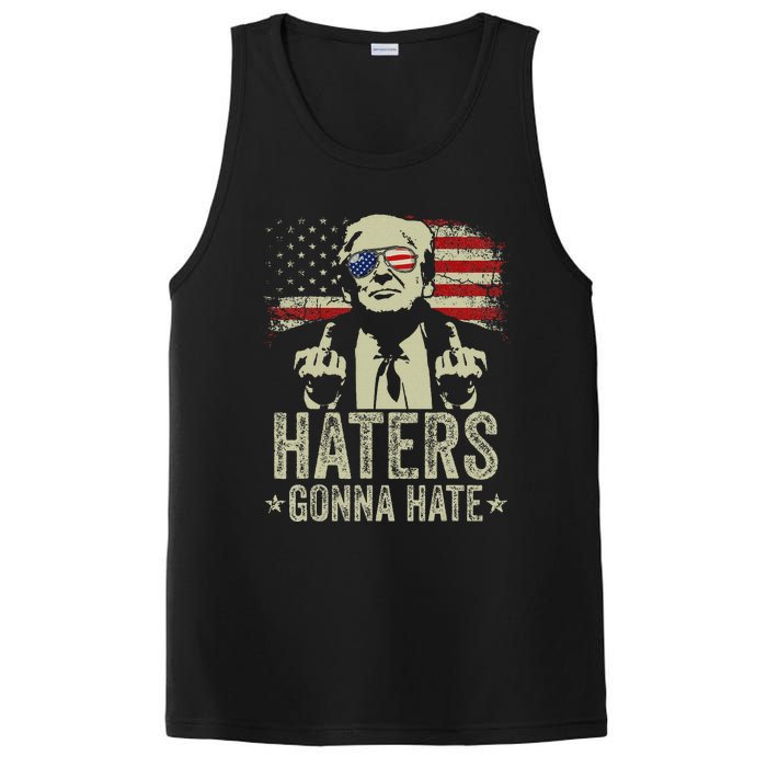 Funny Trump Haters Gonna Hate 2024 Humor PosiCharge Competitor Tank