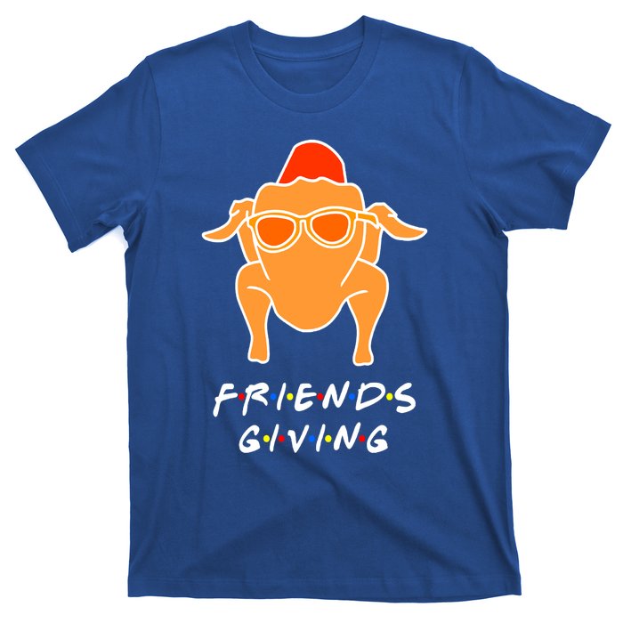 Funny Turkey Happy Friendsgiving Gift For Friends Cute Gift T-Shirt