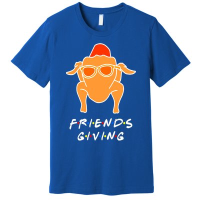 Funny Turkey Happy Friendsgiving Gift For Friends Cute Gift Premium T-Shirt