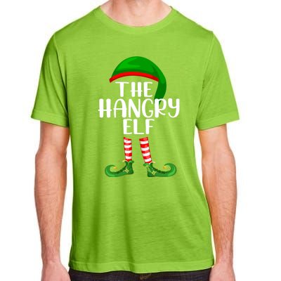 Funny The Hangry Elf Matching Family Christmas Gift Adult ChromaSoft Performance T-Shirt