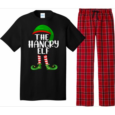 Funny The Hangry Elf Matching Family Christmas Gift Pajama Set