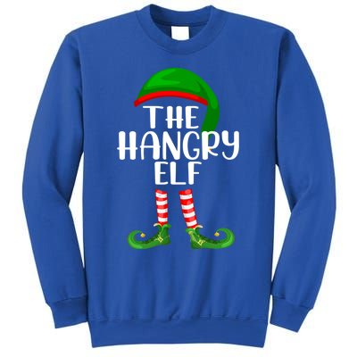 Funny The Hangry Elf Matching Family Christmas Gift Sweatshirt