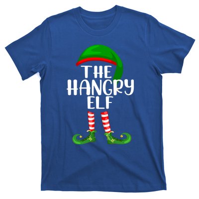 Funny The Hangry Elf Matching Family Christmas Gift T-Shirt