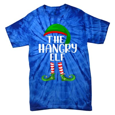 Funny The Hangry Elf Matching Family Christmas Gift Tie-Dye T-Shirt