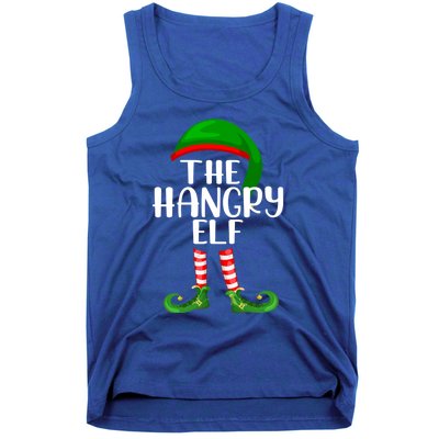 Funny The Hangry Elf Matching Family Christmas Gift Tank Top