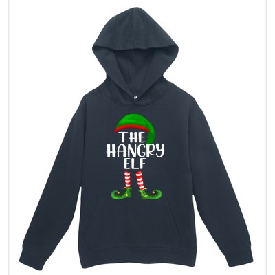 Funny The Hangry Elf Matching Family Christmas Gift Urban Pullover Hoodie