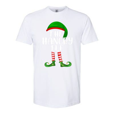 Funny The Hangry Elf Matching Family Christmas Gift Softstyle® CVC T-Shirt