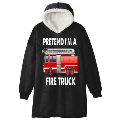 Fire Truck Halloween Costume Pretend I'm A Fire Truck Hooded Wearable Blanket
